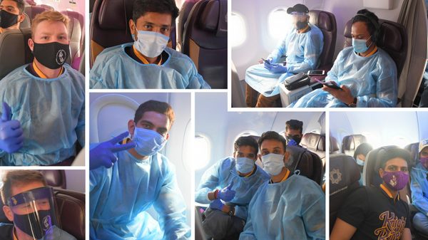 kkr-team-departs-to-chennai-for-ipl-2021.Click to read full article.