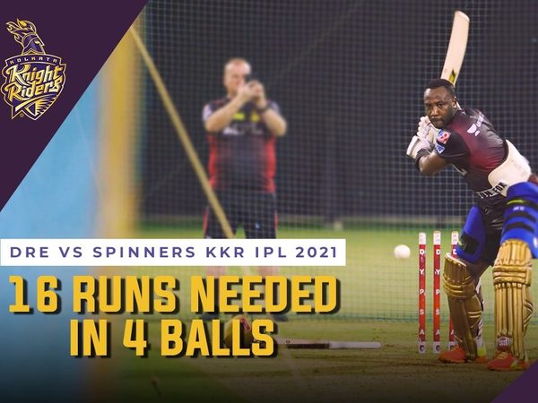 16-runs-needed-in-4-balls---can-russell-do-it-dre-vs-spinners-kkr-ipl-2021.Click to read full article.
