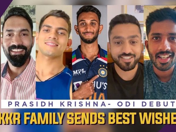 kkr-family-sends-best-wishes-to-prasidh-krishna-on-odi-debut-dkkarun-nairrahultripathinagarkoti.Click to read full article.