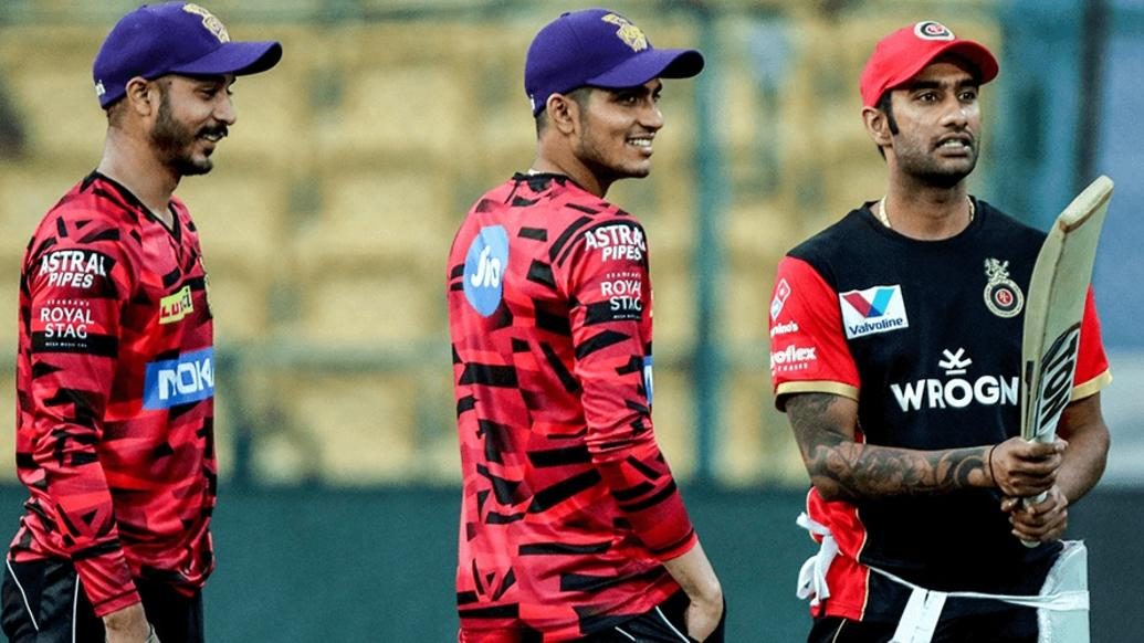 RCB vs KKR Pre Match Training